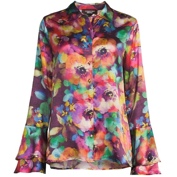 NWT Johnny Was Flounce Top - $295 - Picture 10 of 12